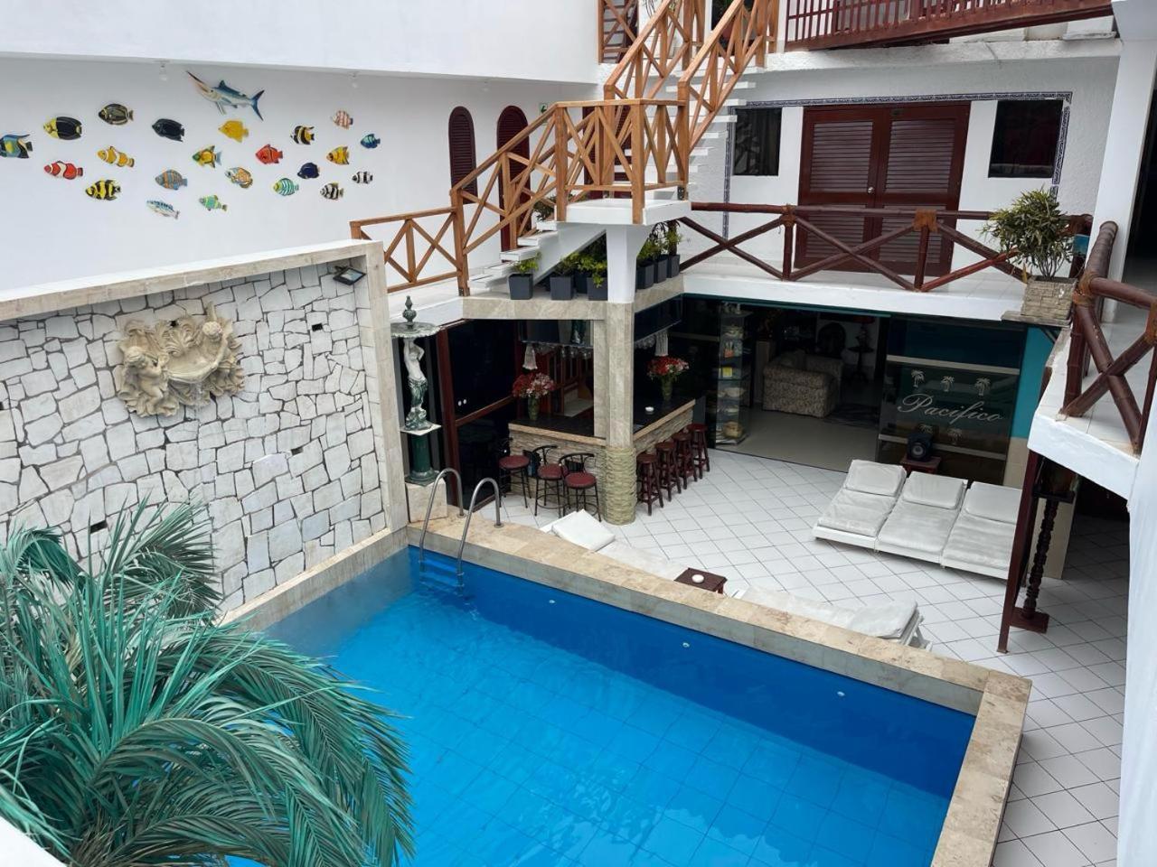 Hostal Ocean Pacifico Punta Negra Exterior foto